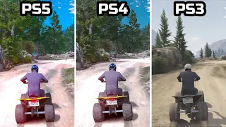 GTA 5 - PS5 VS PS4 VS PS3 | Gameplay Comparison