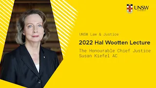 2022 Hal Wootten Lecture with The Honourable Chief Justice Susan Kiefel AC