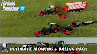 FS22  New Mod (console): Ultimate Mowing And Baling Pack | Mods in the spots # 307