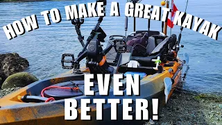 OLD TOWN SPORTSMAN| Upgrades For Salt Water Kayak Fishing!