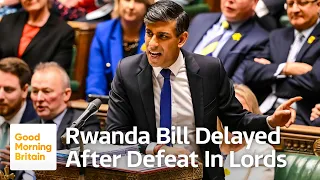 Rwanda Bill Postponed After Series of Defeats in House of Lords