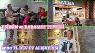 BABALARIMIZA HEDİYE ALDIK🤩5000 TL EVİDEA ALIŞVERİŞİ🧡EVİMİZDEKİ YENİ DÜZEN