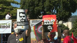 Protestos pelo impeachment de Bolsonaro | AFP
