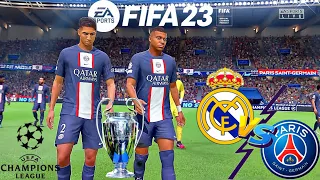 FIFA 23 - Real Madrid C.F. vs PSG F.C. - UEFA CHAMPIONS LEAGUE | Semi-Final Leg-2 | Ft. Mbappé