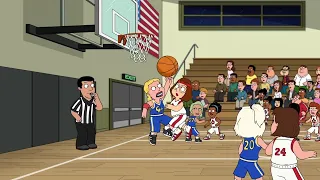 Family Guy - Meg is fouled by Exasperated Mouthguard Mary