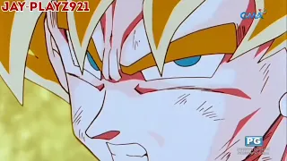 Goku transformed into Super Saiyan | Dragon Ball Z (Tagalog Dubbed🇵🇭)
