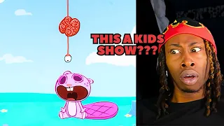 This Show Needs GOD | Happy Tree Friends - Eye Candy (Ep 29)| REACTION|