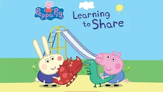 Peppa Pig Learning to Share Book Read Aloud
