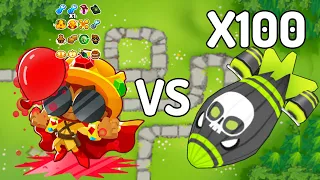 God Boosted Bloon Master Alchemist VS. 100 Z.O.M.Gs