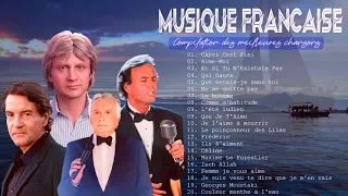 Francis Cabrel, Michel Sardou, Julio Iglesias, Claude François, Musique Française années 60 et 70