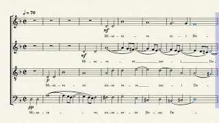 Miserere (tenor) by Antonio Lotti (1667 - 1740)
