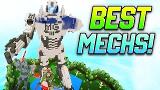 BEST MECHS EVER!!! (Mech Fight!) - Build a Boat For Treasure ROBLOX