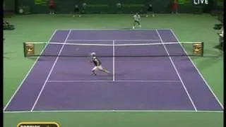 Miami 09: QF Roger v Roddick (Highlights Pt 1)