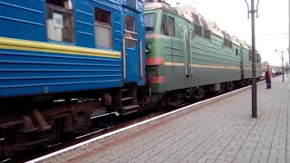 ВЛ80Т—1238 з поїздом Львів—Одеса / VL80T-1238 with train Lviv-Odessa