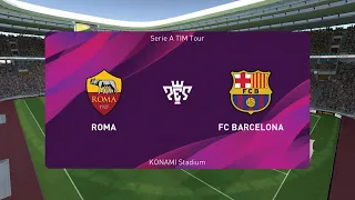 FC Barcelona vs AS Roma | UEFA Champions League (UCL) | PES 2021