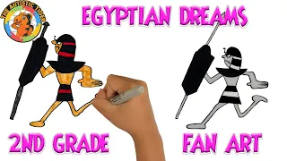 Egyptian Melodies - How to Draw Disney's Silly Symphonies Easy