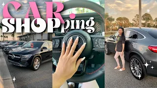 COME CAR SHOPPING WITH ME ♡ SHOPPING FOR A NEW CAR!!!