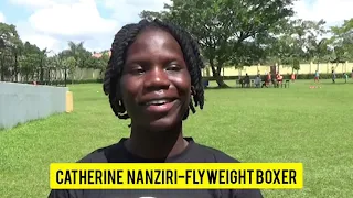 UGANDAN FLYWEIGHT BOXER CATHERINE NANZIRI