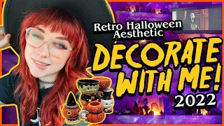 HALLOWEEN DECORATE WITH ME: Vintage, Witchy, & Classic Horror Inspired || Halloween 2022