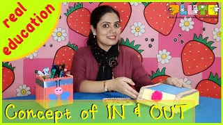 Fun Learning - In & Out Concept for Kids | Real Educator of PLUTO Develops the concept of In and Out