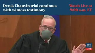 Derek Chauvin continues with witness testimony for sixth day - 4/5 (FULL LIVE STREAM)