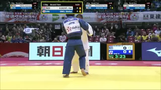 Judo Grand Slam Tokyo 2014.S.Ono(JPN)-D.Elmont (Ned)-73kg.