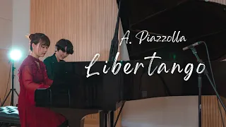 [JYM Film]A.Piazzolla-Libertango 4hands piano - 피아니스트 이솔, 이근영 4K