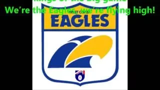 West Coast Eagles original theme song  (Lyrics)