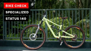 SPECIALIZED STATUS 140 BIKE CHECK // RIDER BUILD