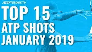Top 15 Best ATP Shots & Rallies: January 2019