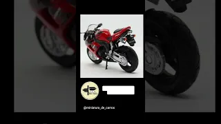 Miniatura Moto Honda Cbr 1000rr Escala 1/18.