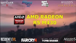 Amd Radeon R5 M430 2GB Gaming Test ! 2018