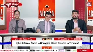 Higher Interest Rates is Changing Home Owners to Tenants? || Live with Team Arora | Awaz Ent