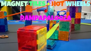 Magnet Tiles Hot Wheels Rampapalooza