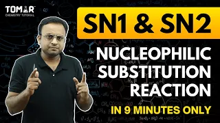 Nucleophilic substitution reaction / SN1 & SN2 (Class 12. Haloalkane and Haloarenes)