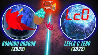 Komodo Dragon vs Leela || Unbelievable Brilliancy!!!