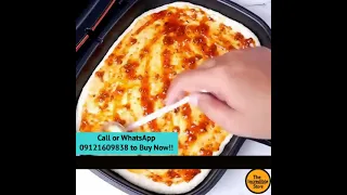 Making Pizza With The Double Sided Pan