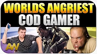 Worlds Angriest Gamer - Advanced Warfare Funny Moments "CoD Rage" (Angry Gamer 2015)