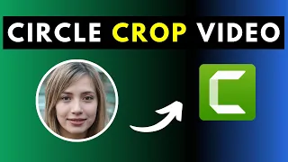 How to Circle Crop a Video or Talking Head Video and add a Border Outline Effect in Camtasia