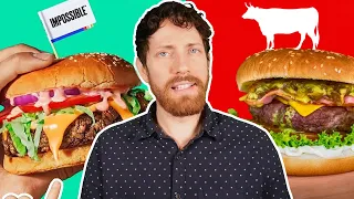 Impossible Burger vs. Beef: Which is Healthier?