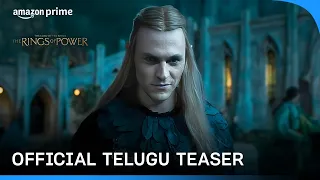 The Lord of The Rings: The Rings of Power - Official Telugu Teaser | Prime Video India