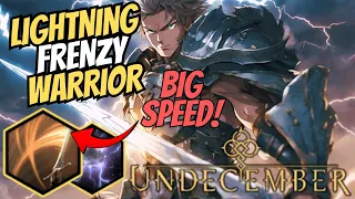 Undecember | Lightning Frenzy Warrior Build [Combo & Charge Release]