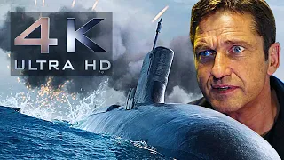 Hunter Killer 4K (2018) | Best SCENES COMPILATION