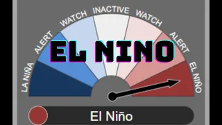 El Nino and West Coast of North America!