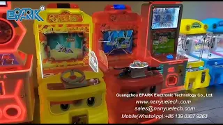 EPARK indoor amusement coin operated racing/Parkour/shooting/claw machine series machine