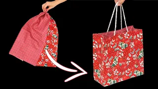 Don’t buy gift bags anymore - DIY bags easy!