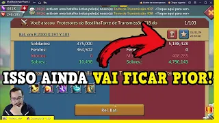 QUASE IMPOSSÍVEL IR SOLO! Lords Mobile