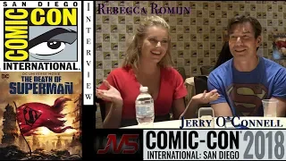 INTERVIEW with JERRY O'CONNELL (Superman) & REBECCA ROMIJN (Lois Lane) on THE DEATH OF SUPERMAN