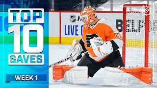 Top 10 Saves from Week 1 | 2021 NHL Season