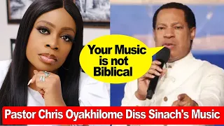 Pastor Chris Oyakhilome Diss Sinach's Music As Not Biblical Uebert Angel Agree